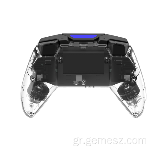 Transparebnt Wireless Gamepad Controller Joystick για PS4
